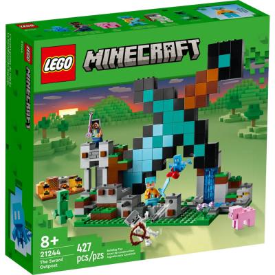 LEGO Minecraft Uitvalbasis Zwaard - 21244-NEW