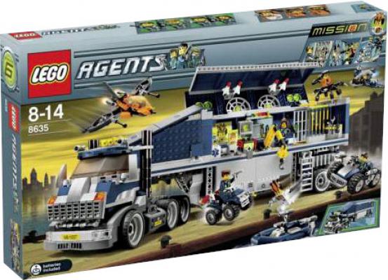 LEGO Agents Mission 6: Mobile Command Center - 8635