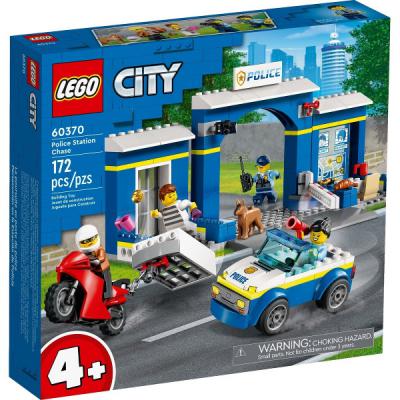 LEGO City Achtervolging politiebureau - 60370-NEW