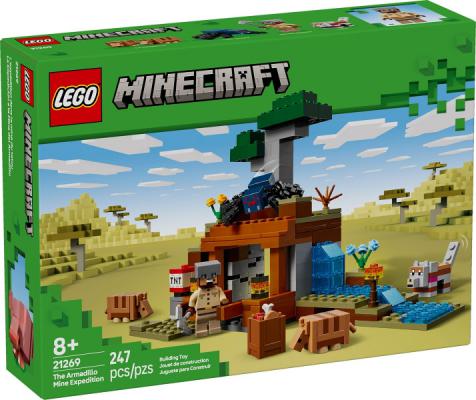 LEGO Minecraft De gordeldieren bij de mijn - 21269-NEW