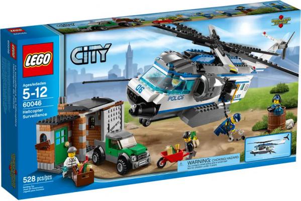 LEGO City Helikopter Patrouille - 60046