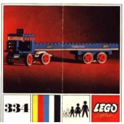 LEGO Classic Truck with flatbed - 334