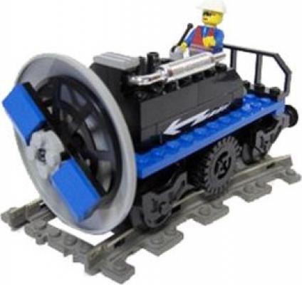 LEGO City Train Track Snow Remover