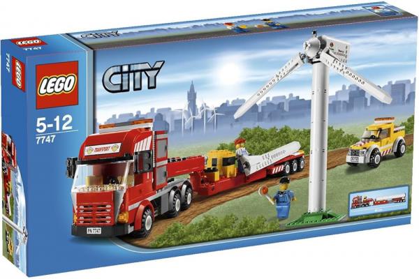 LEGO City Wind Turbine Transport - 7747