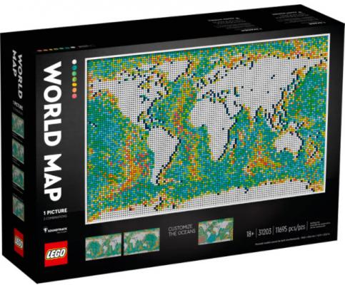LEGO Art Wereldkaart - 31203