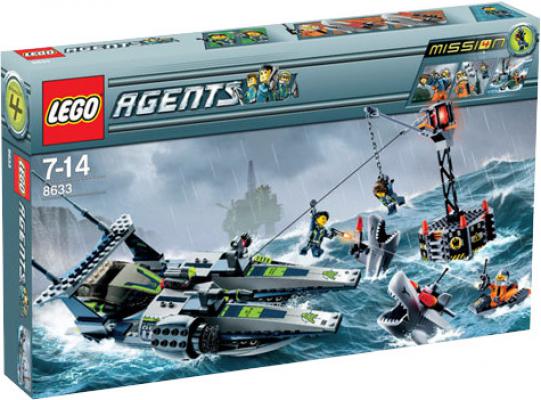 LEGO Agents Mission 4: Speedboat Rescue - 8633