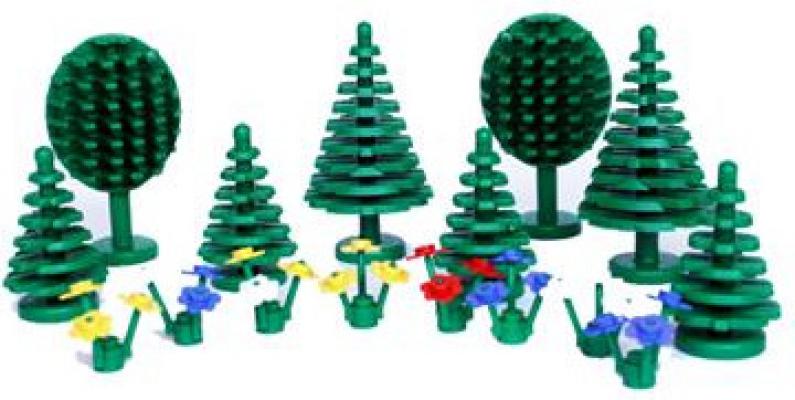 LEGO Town Trees and Flowers - 6317