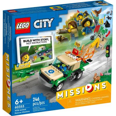 LEGO City Wilde dieren reddingsmissies - 60353-NEW