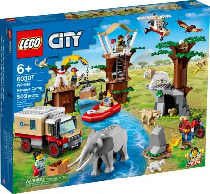 LEGO City Wildlife Rescue kamp - 60307
