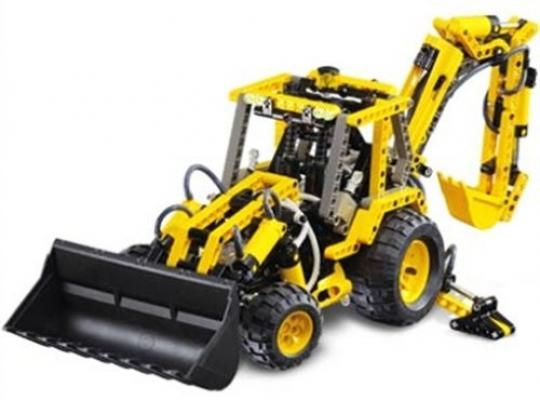 LEGO Technic Back-hoe Loader - 8455