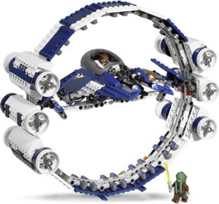 LEGO Star Wars Jedi Starfighter with Hyperdrive Booster Ring