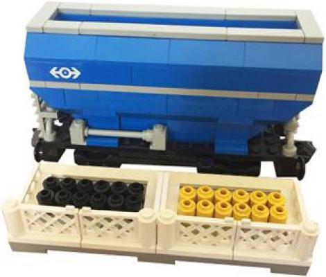 LEGO City Blue Hopper Car