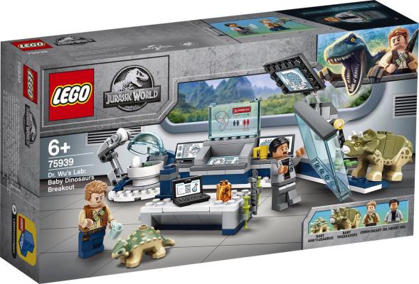 LEGO Jurassic World Dr Wus Laboratorium: Ontsnapping - 75939