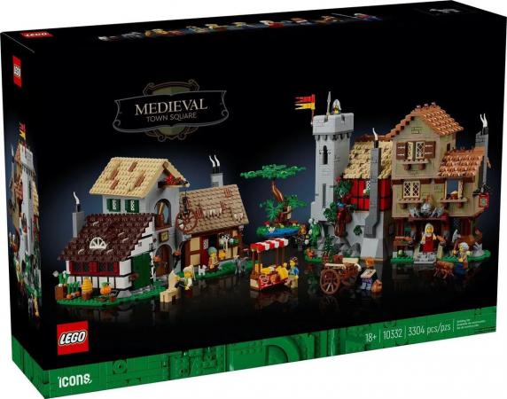 LEGO Icons Middeleeuws stadsplein