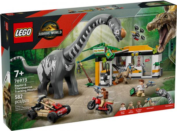 LEGO Juraccic World Raptor en Titanosaurus opsporingsmissie