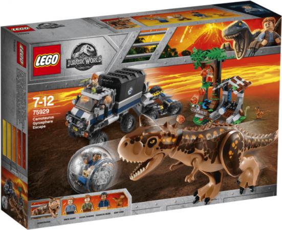 LEGO Jurassic World Gyrobolontsnapping van Carnotaurus