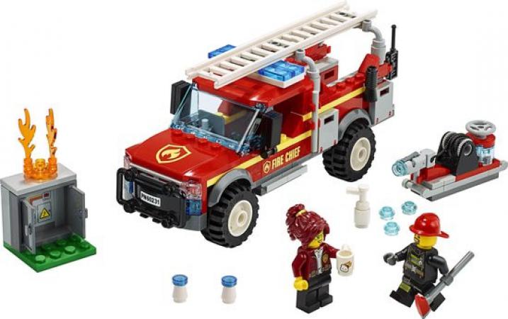 LEGO City Fire Chief Response Truck