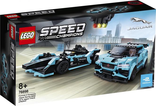 LEGO Speed Champions Formula E Panasonic Jaguar Racing GEN2 Car Jaguar I-PACE eTROPHY