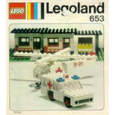 LEGO Hospital Ambulance and Helicopter - 653