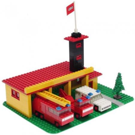LEGO Fire Fire Station with Mini Cars - 347
