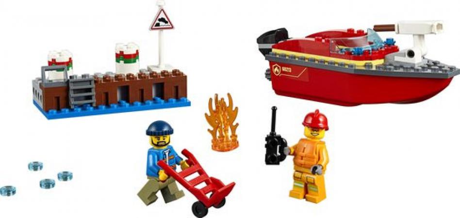 LEGO City Dock Side Fire