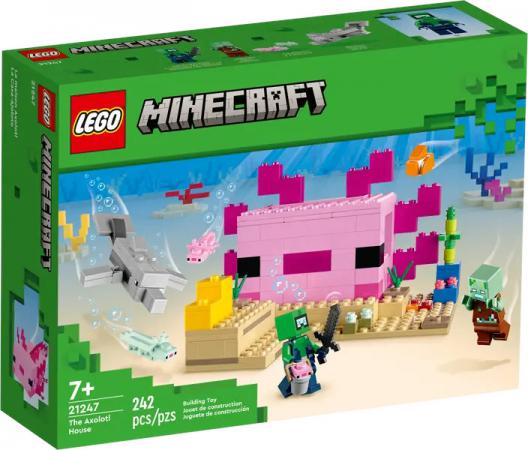 LEGO Minecraft Het axolotlhuis