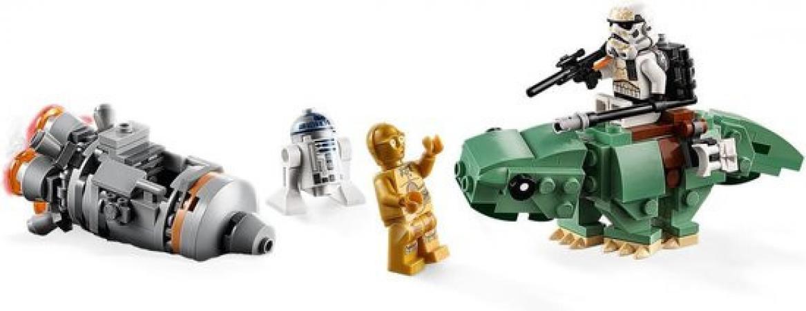 LEGO Star Wars Escape Pod vs. Dewback Microfighters