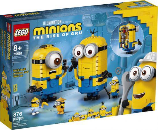 LEGO Minions Minions-figuren van Stenen en hun Schuilplaats